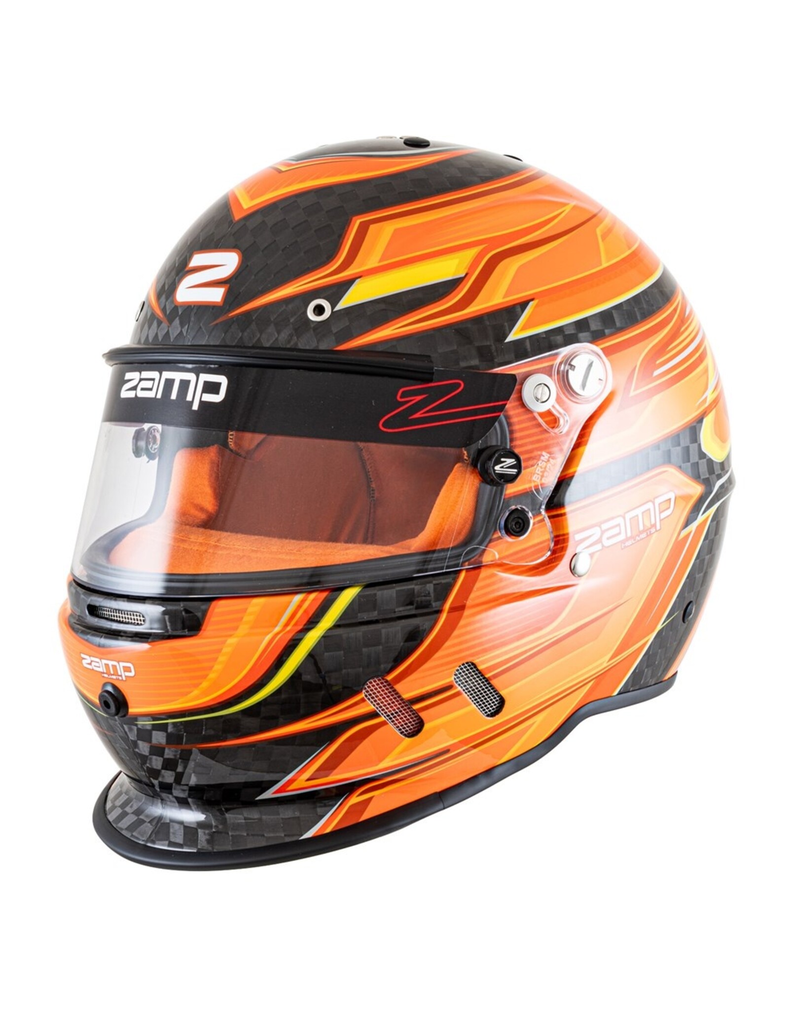 Zamp Zamp RZ-67D Carbon Orange - Snell SA2025