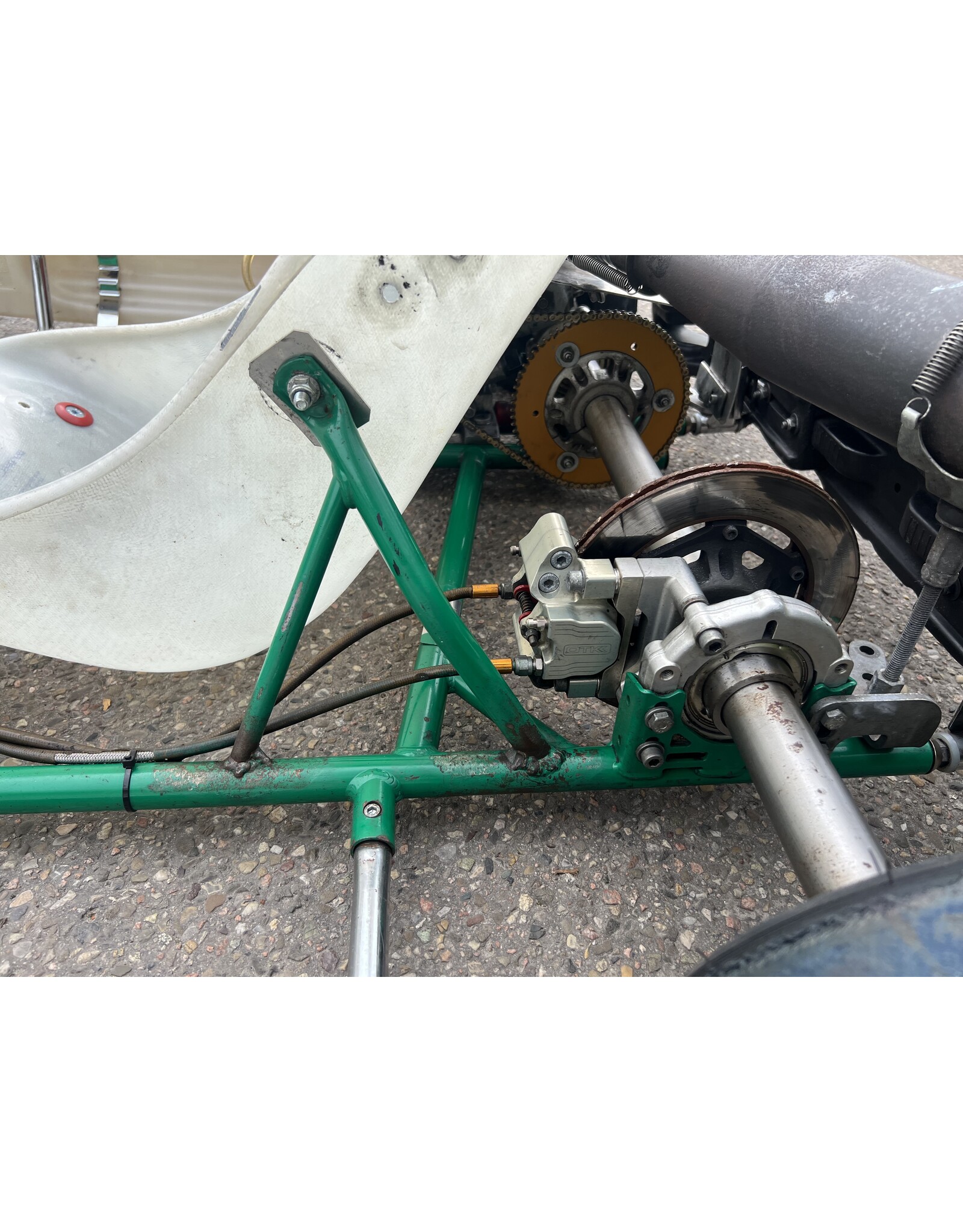 Gebruikte Tony Kart Nordix 101CM Met 9PK Honda GX 200CC