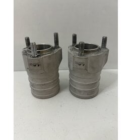 Used Lenzokart Magnesium front hubs set 25x80MM