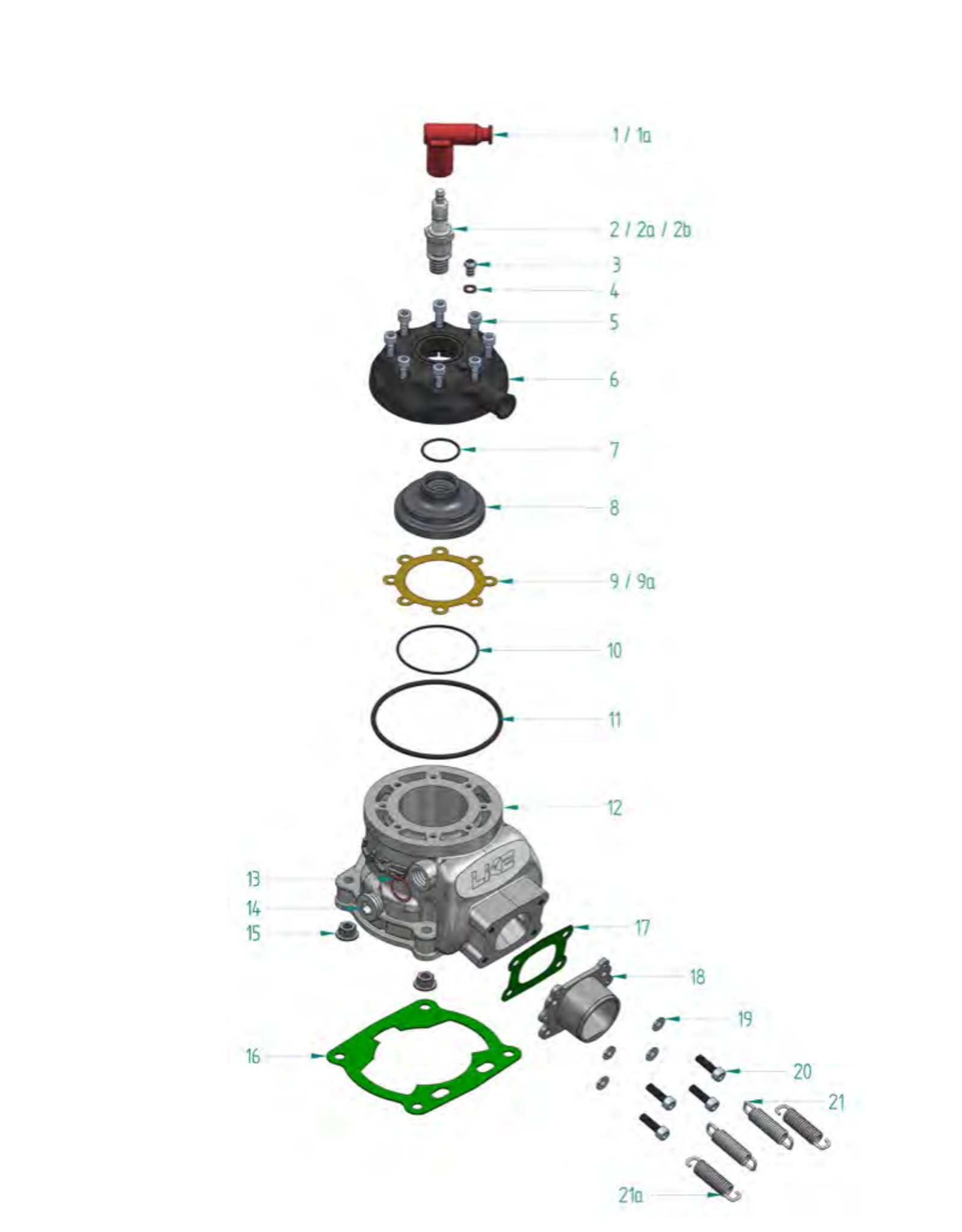 LKE LKE O-ring Cilinder head 60,04x1,78MM