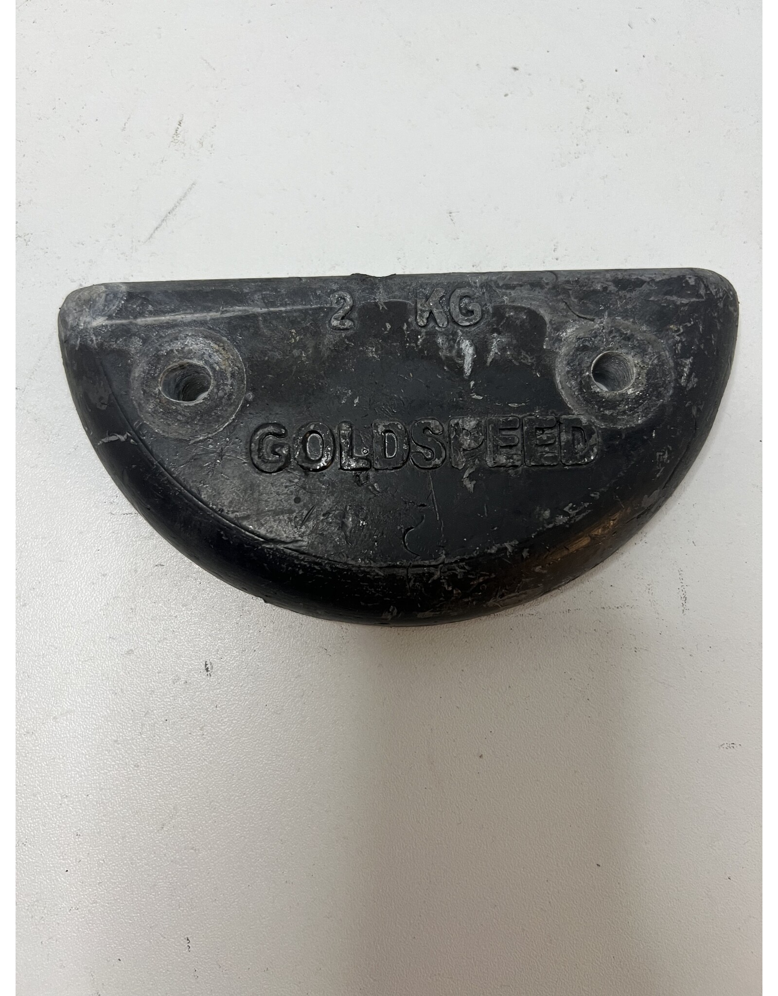 Used Goldspeed lead weight 2 KG