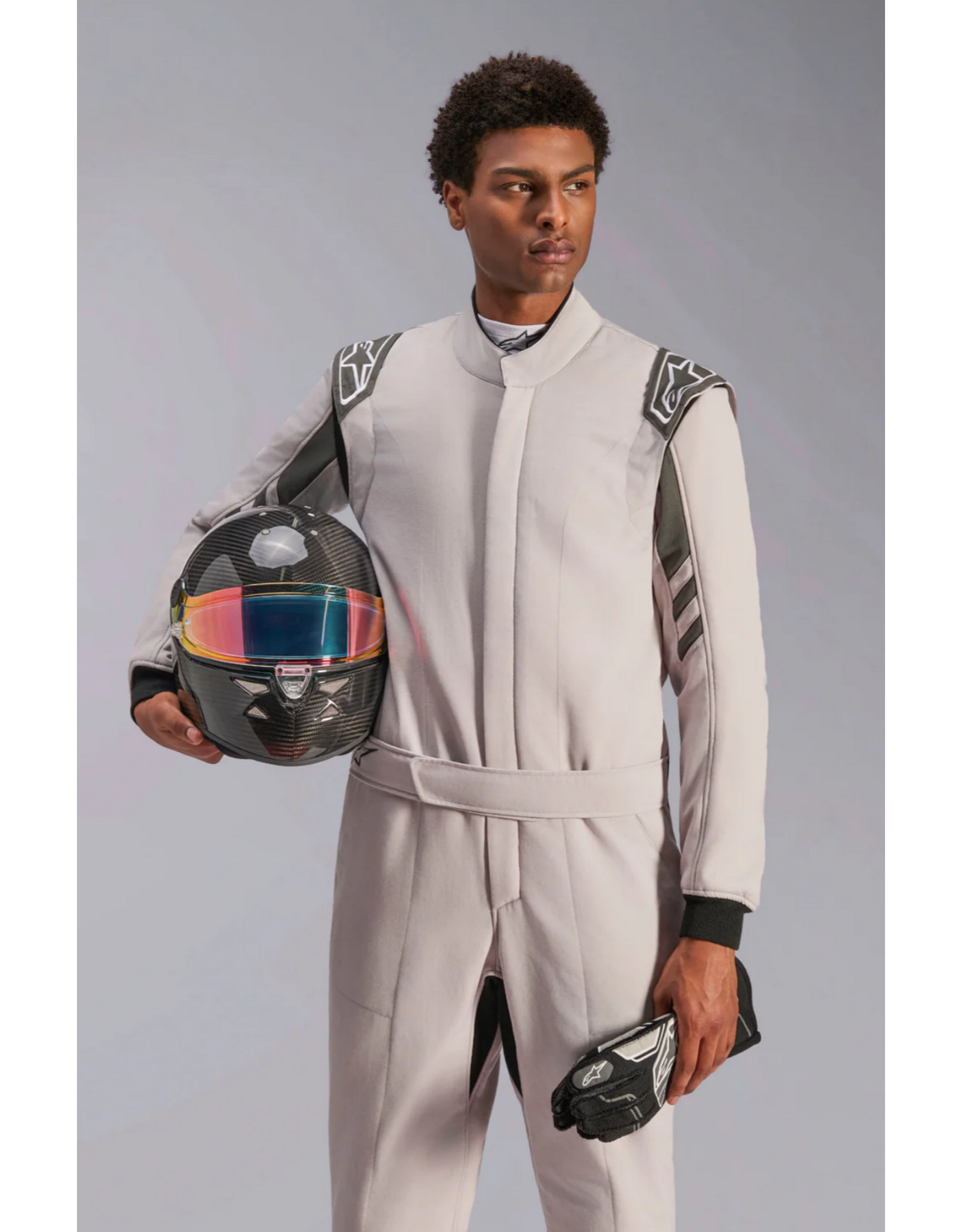 Alpinestars Alpinestars GP Race V3 FIA 8856-2018 Silver/Anthracite - Auto suit