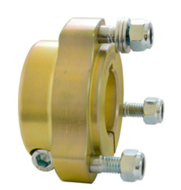 CRG CRG Aluminium achterwielnaaf 30x35MM - Goud