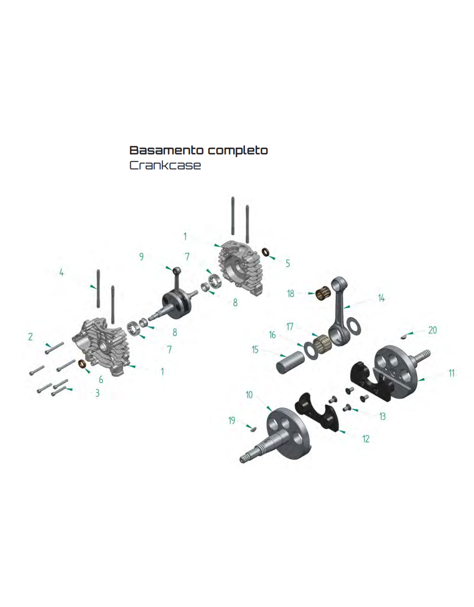 LKE LKE R15 / R16 60CC Olie keerring 17x28x5 - Koppeling zijde