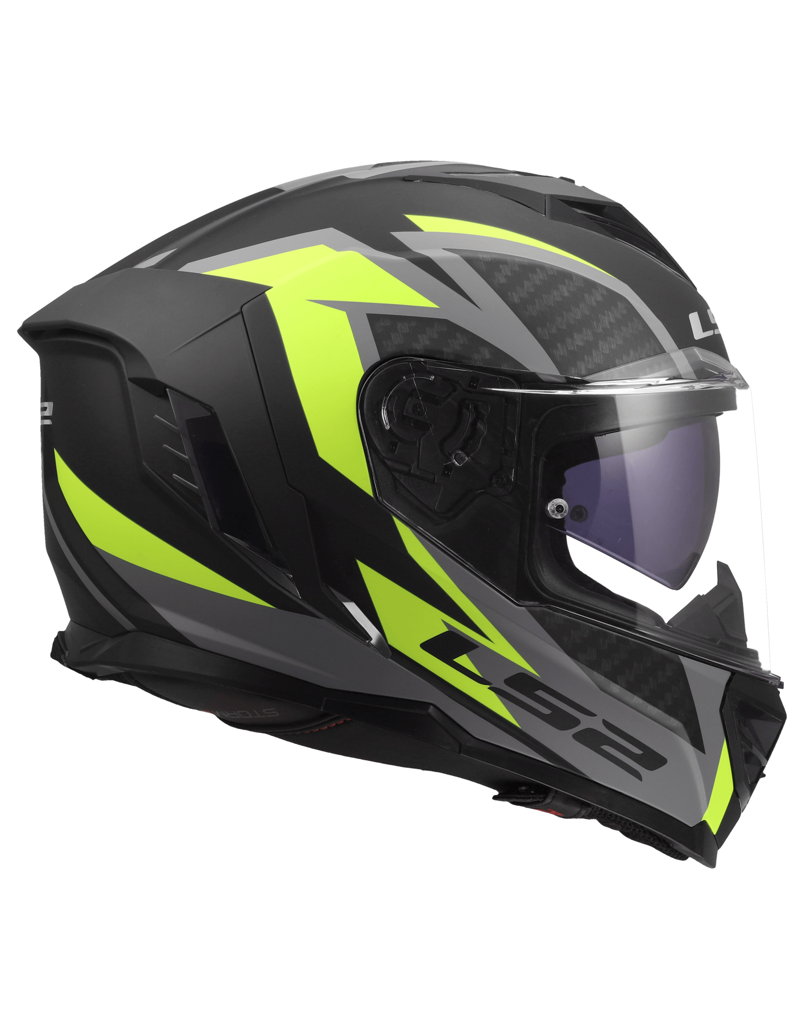 LS2 LS2 FF818 Storm III Dynamo Black / Fluo Yellow