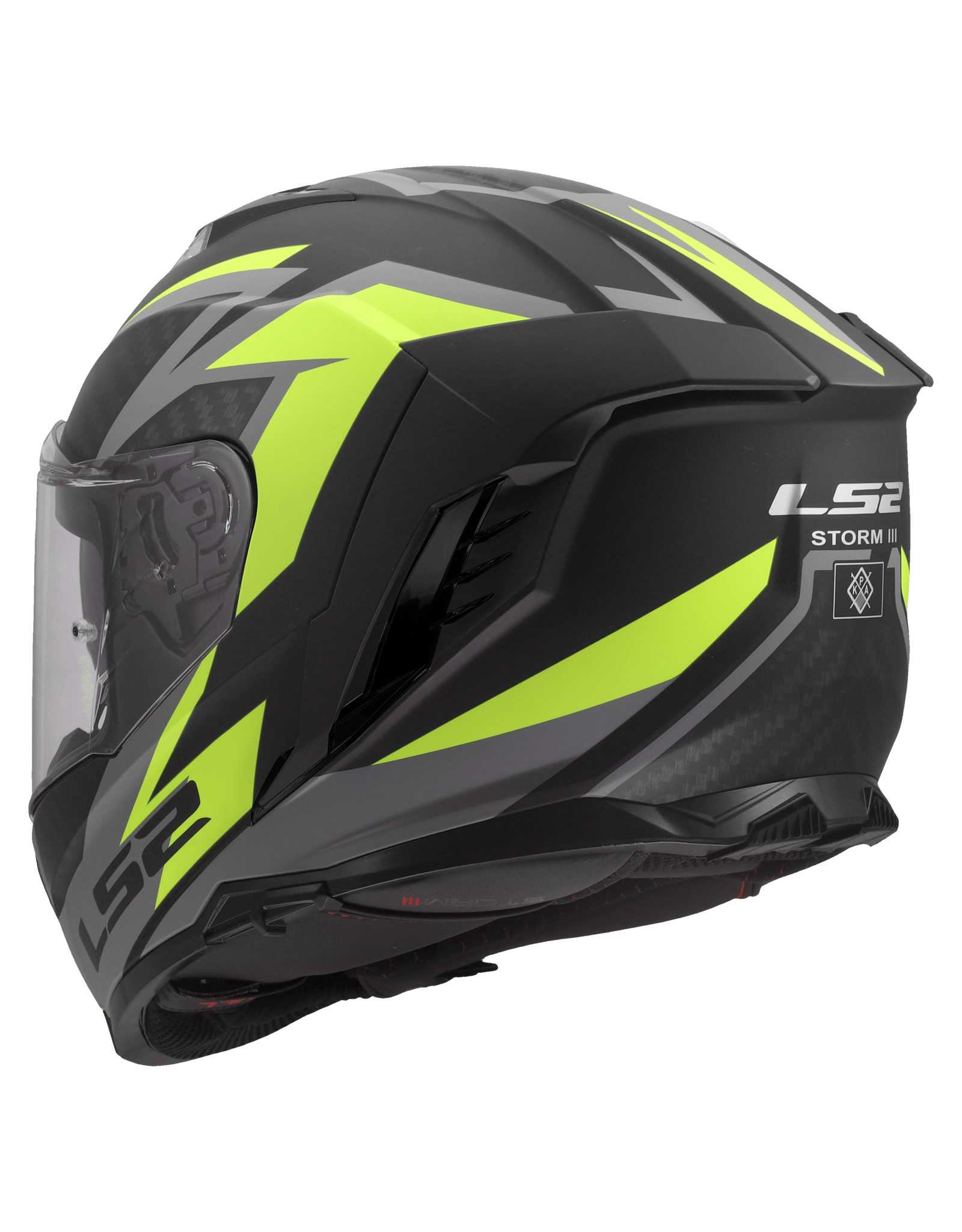 LS2 LS2 FF818 Storm III Dynamo Black / Fluo Yellow