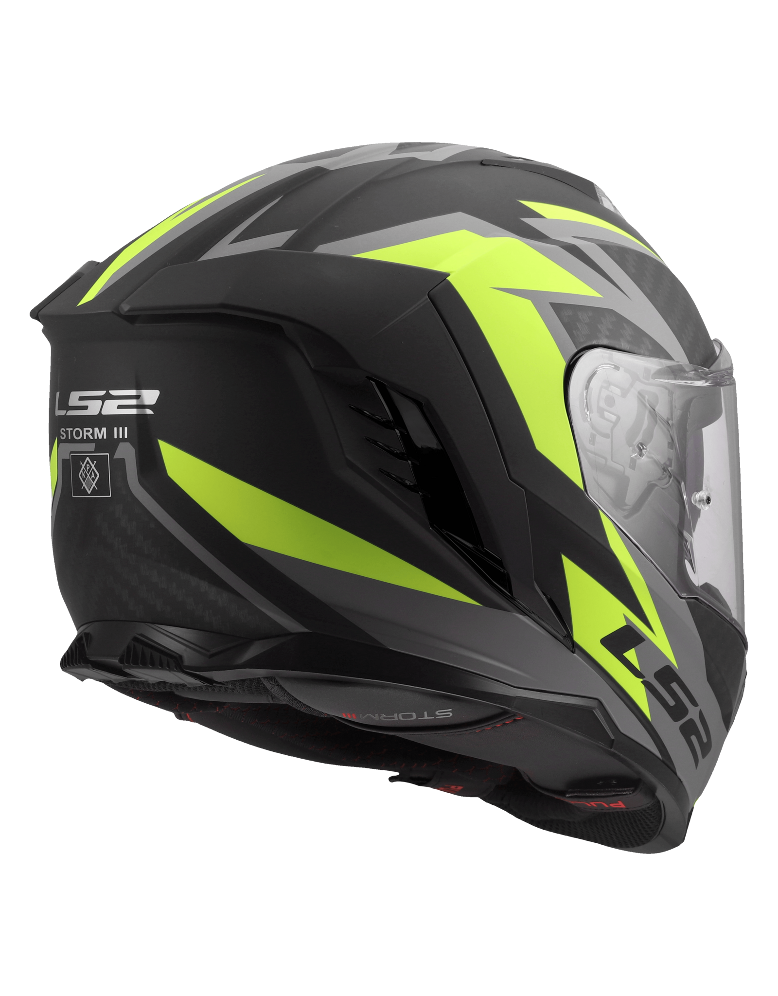 LS2 LS2 FF818 Storm III Dynamo Black / Fluo Yellow