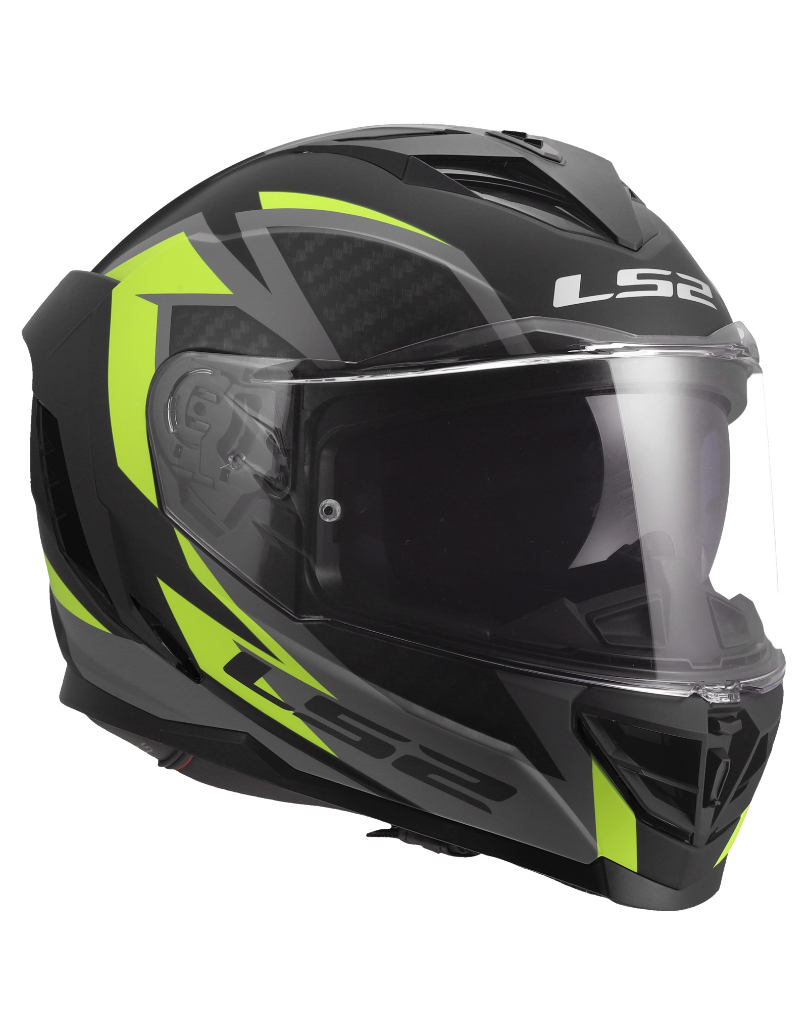 LS2 LS2 FF818 Storm III Dynamo Black / Fluo Yellow