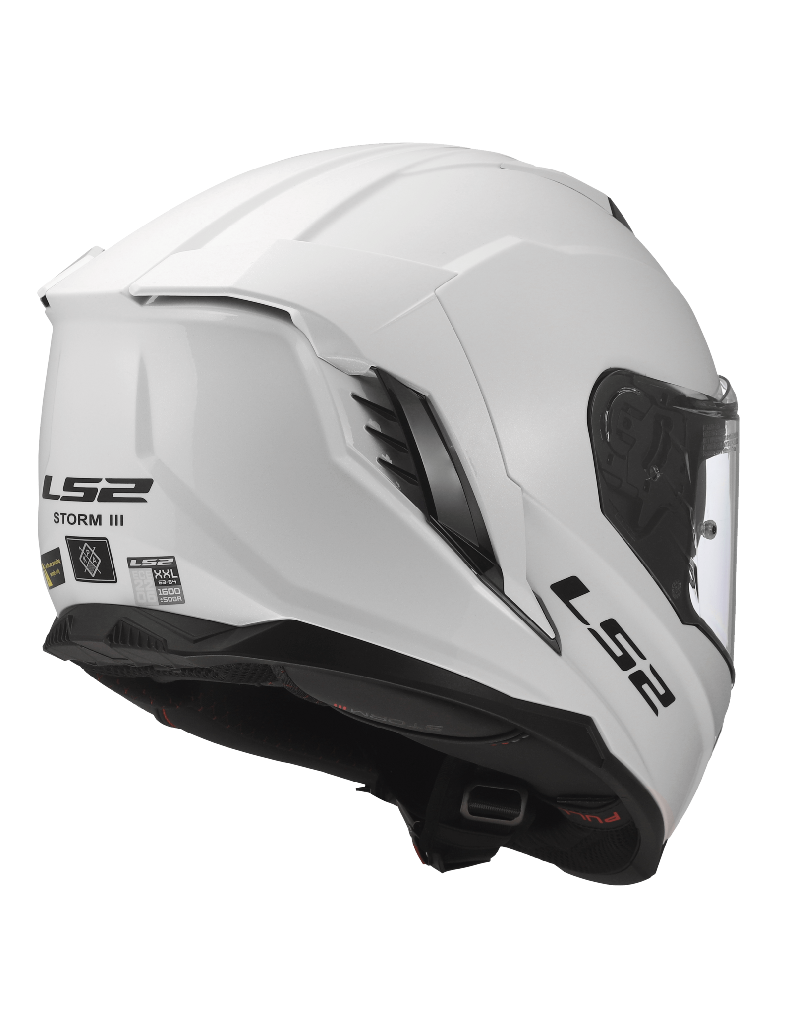 LS2 LS2 FF818 STORM III Solid Gloss White