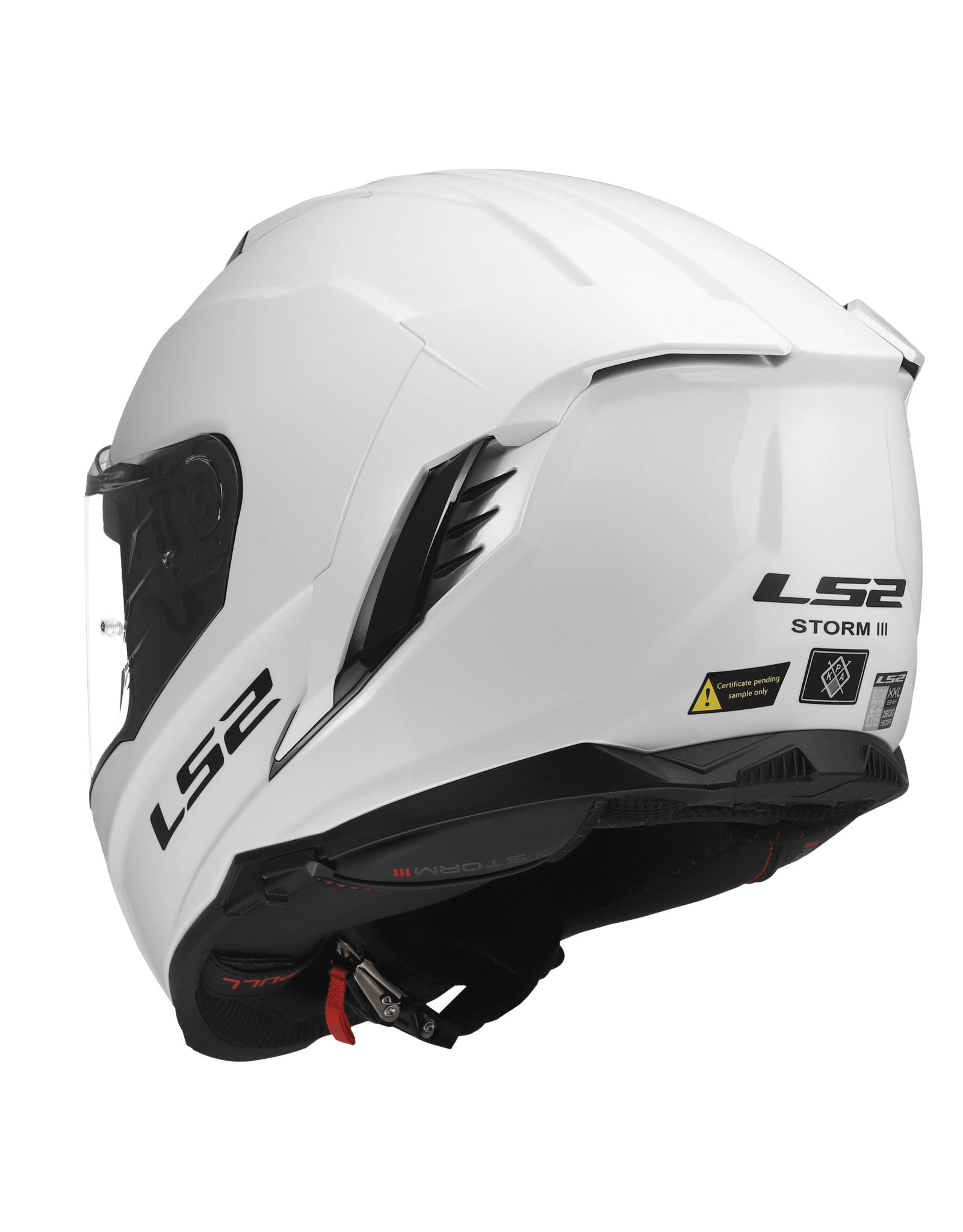 LS2 LS2 FF818 STORM III Solid Gloss White