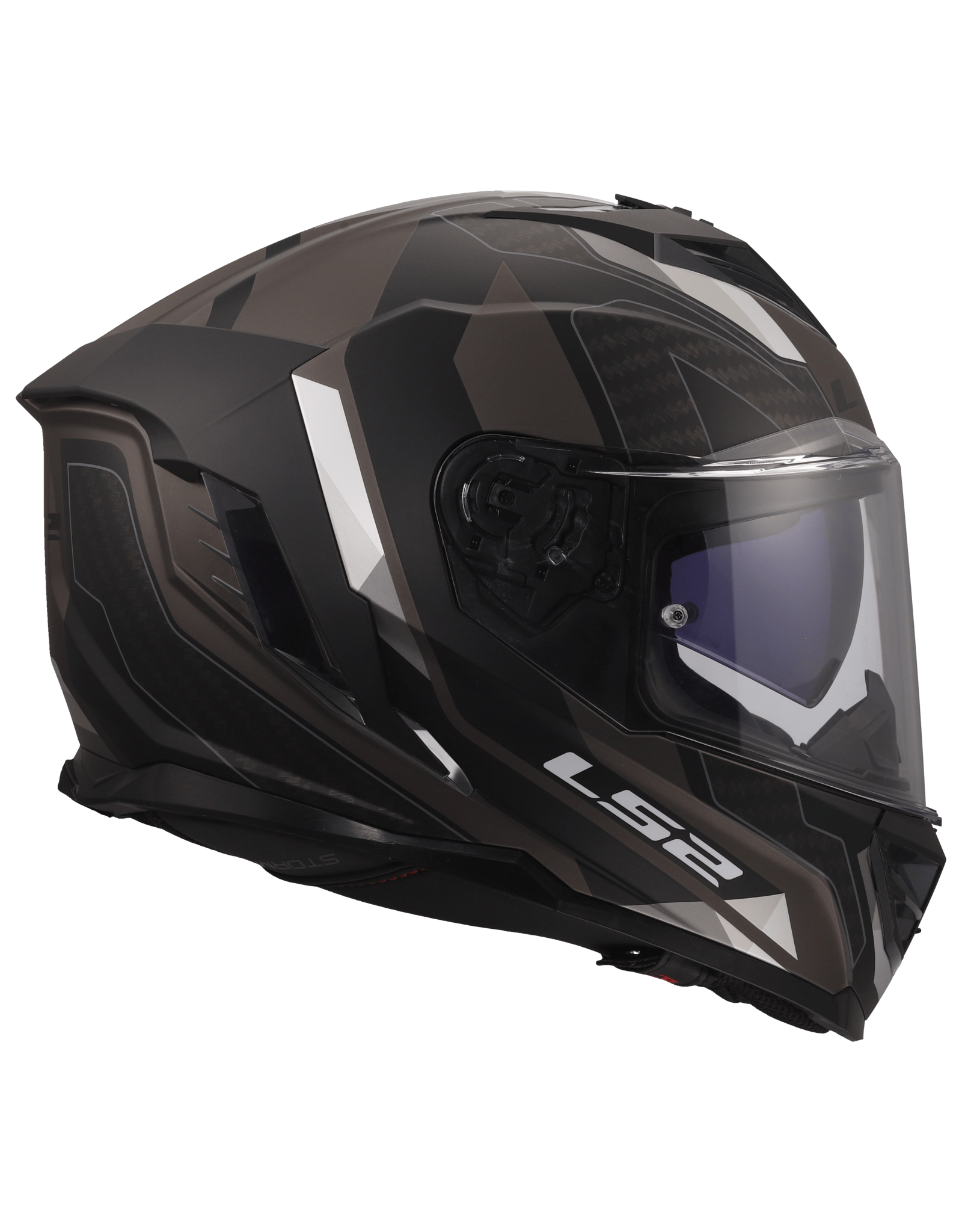 LS2 LS2 FF818 STORM III SPORTY Zwart / Grijs