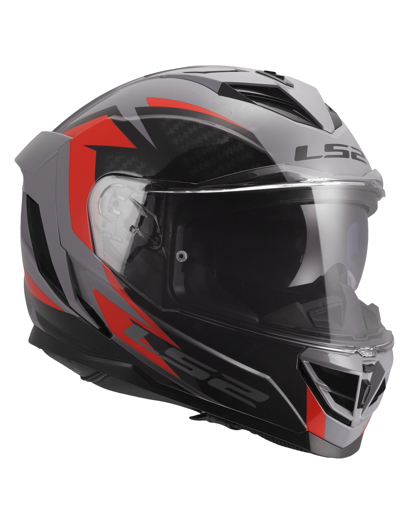 LS2 LS2 FF818 STORM III DYNAMO Grey / Red