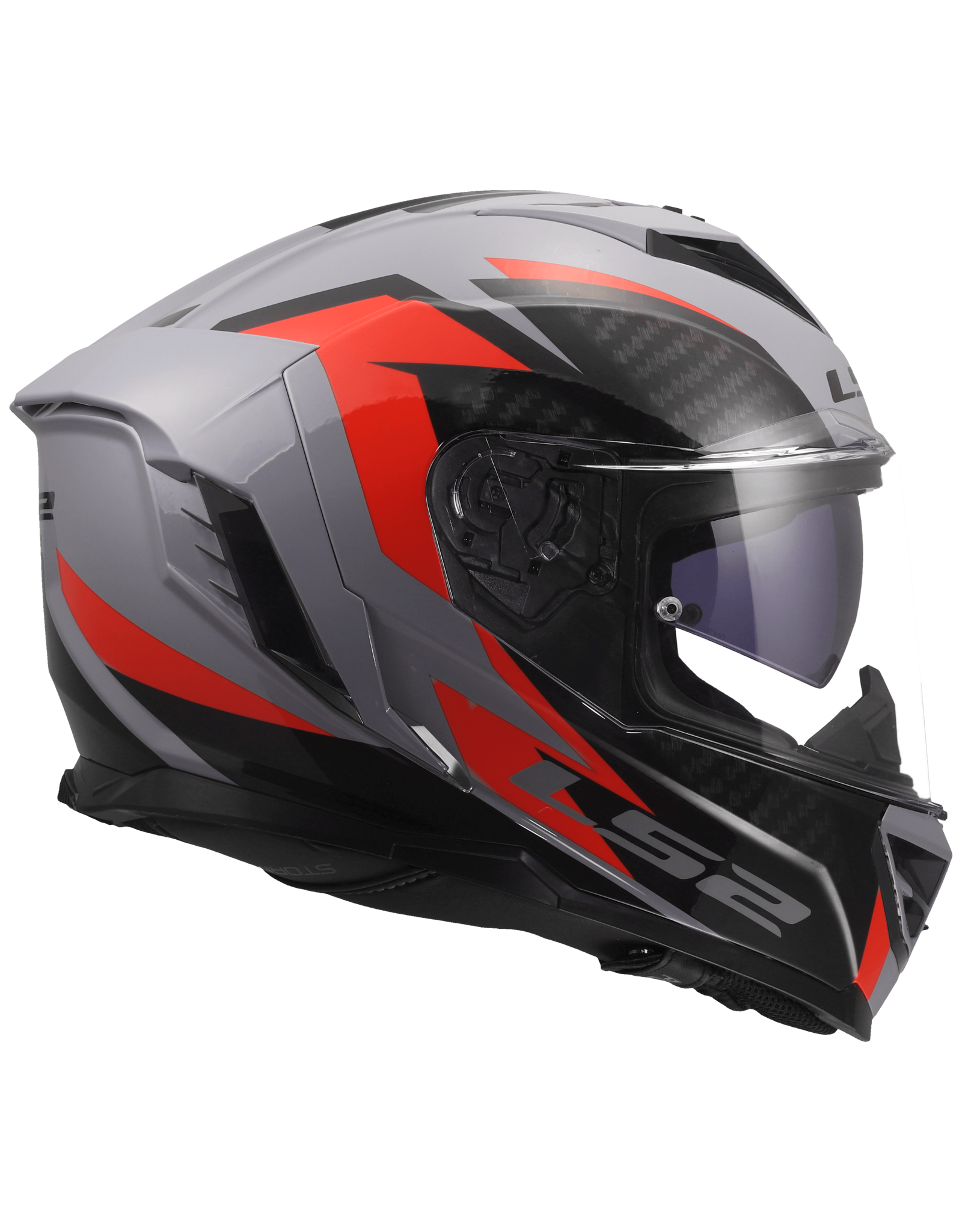 LS2 LS2 FF818 STORM III DYNAMO Grey / Red