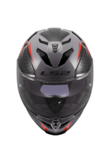 LS2 LS2 FF818 STORM III DYNAMO Grey / Red
