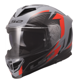 LS2 LS2 FF818 STORM III DYNAMO Grey / Red