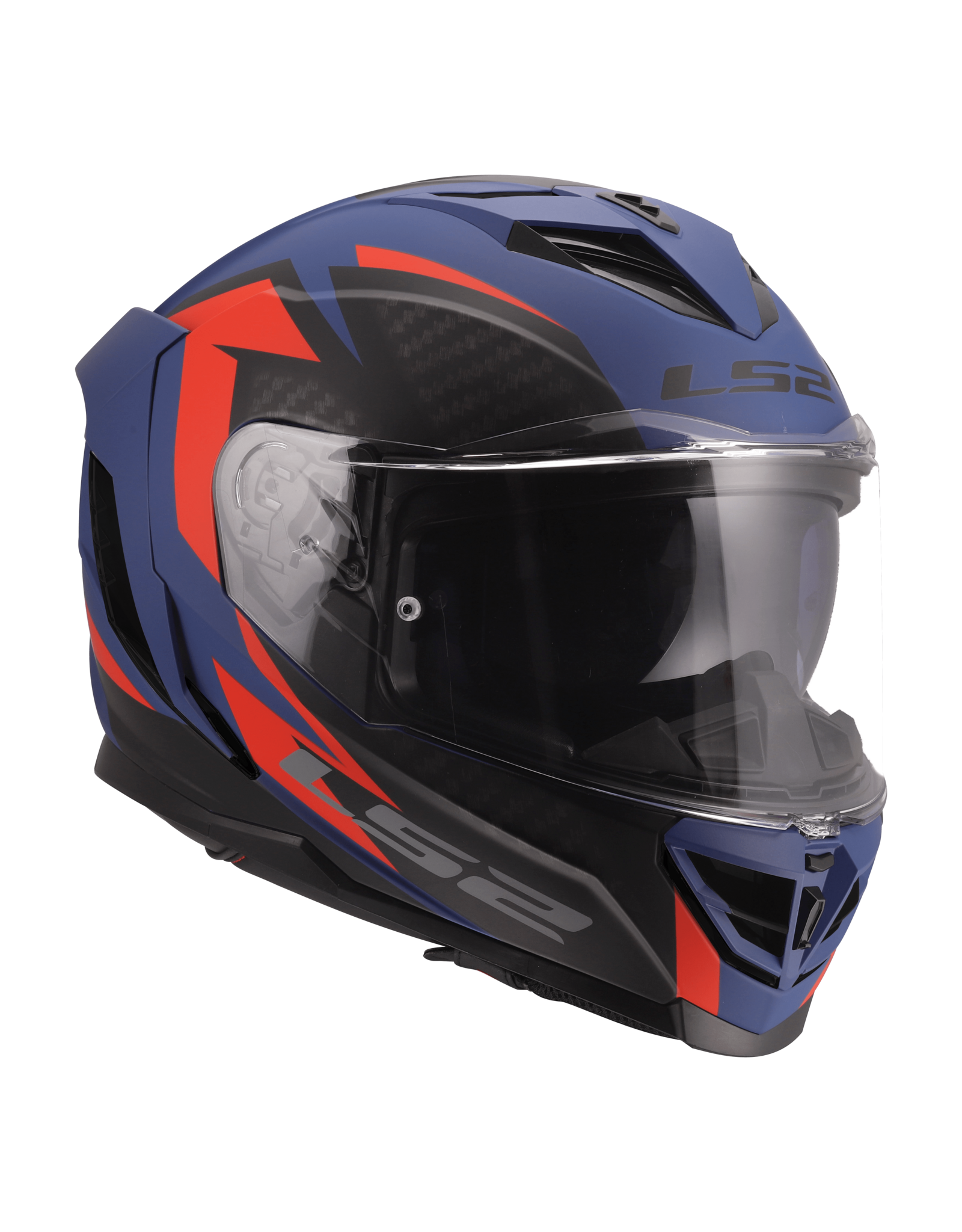 LS2 LS2 FF818 STORM III DYNAMO Blauw / Rood