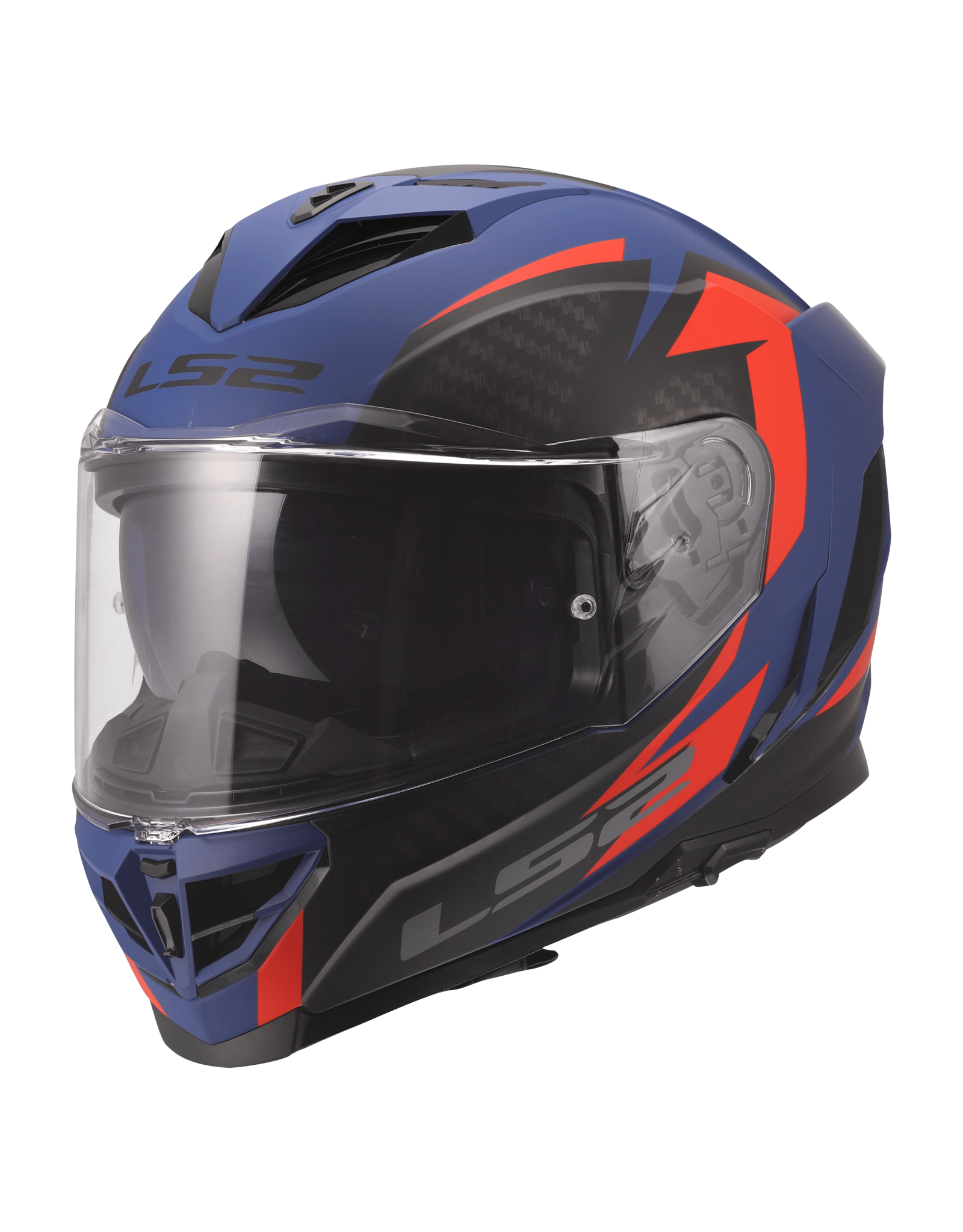 LS2 LS2 FF818 STORM III DYNAMO Blauw / Rood