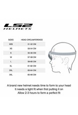 LS2 LS2 FF818 STORM III KAOS Black / Purple / Blue