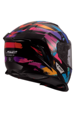 LS2 LS2 FF818 STORM III KAOS Zwart / Paars / Blauw