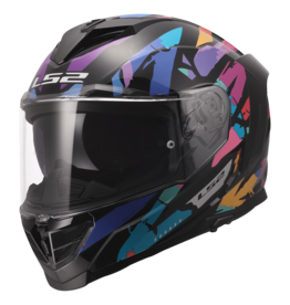 LS2 LS2 FF818 STORM III KAOS Black / Purple / Blue