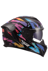 LS2 LS2 FF818 STORM III KAOS Black / Purple / Blue