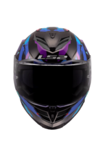 LS2 LS2 FF818 STORM III KAOS Black / Purple / Blue