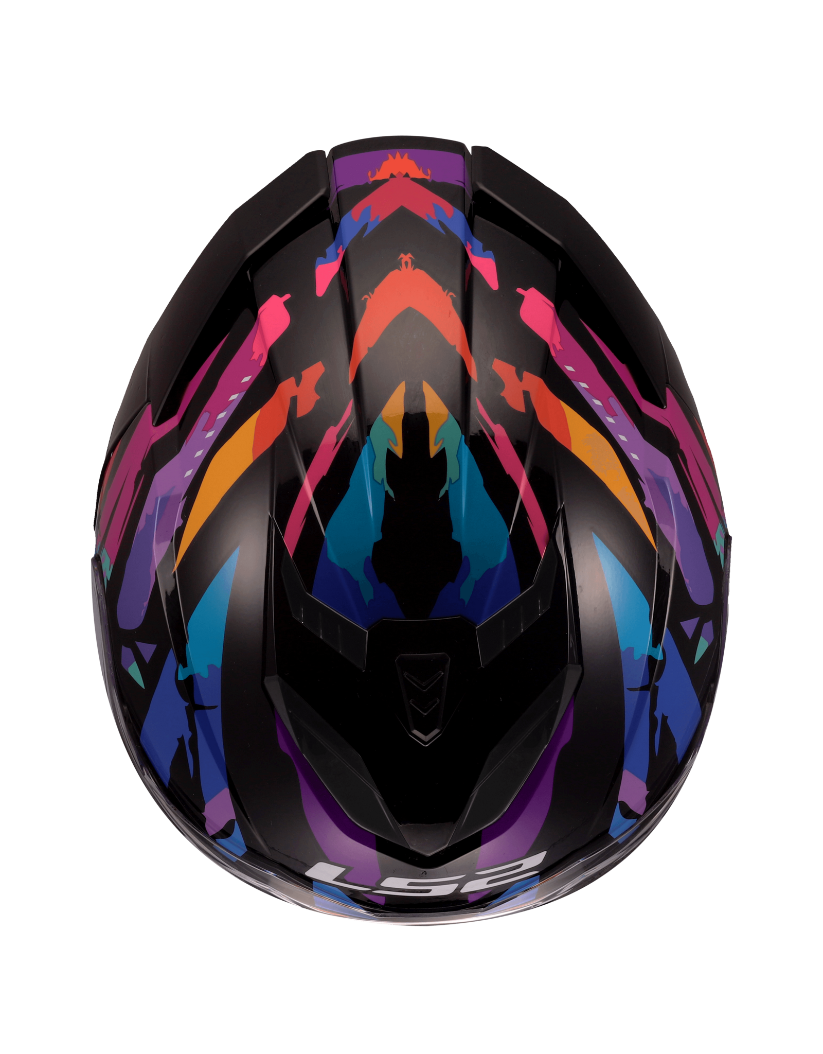 LS2 LS2 FF818 STORM III KAOS Black / Purple / Blue