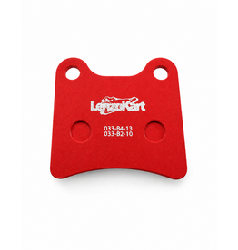 LenzoKart LenzoKart rear brake pad OK/OKJ/KZ Red / Soft LKF14