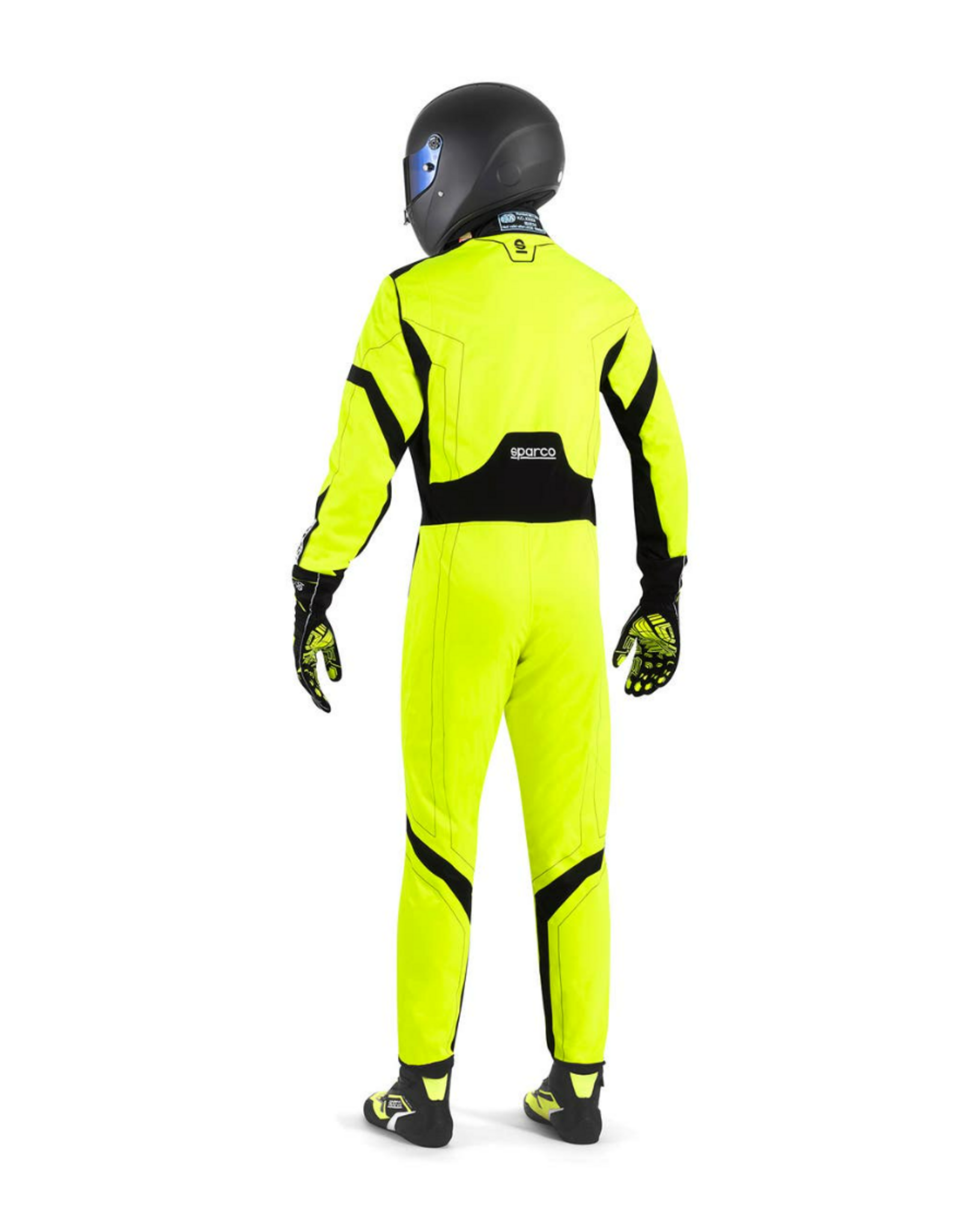 Sparco Sparco thunder advanced overall Fluor geel / zwart