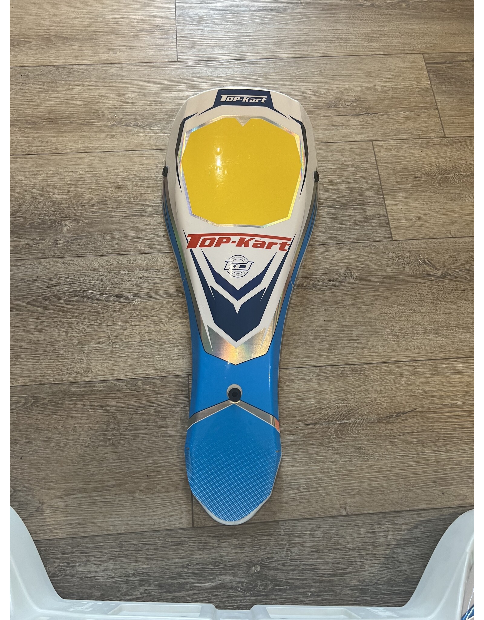 KG 506 voorbumper + Panel met Top Kart stickers