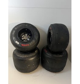 Gebruikt Mg SH Bandenset met nieuwe magnesium velgen