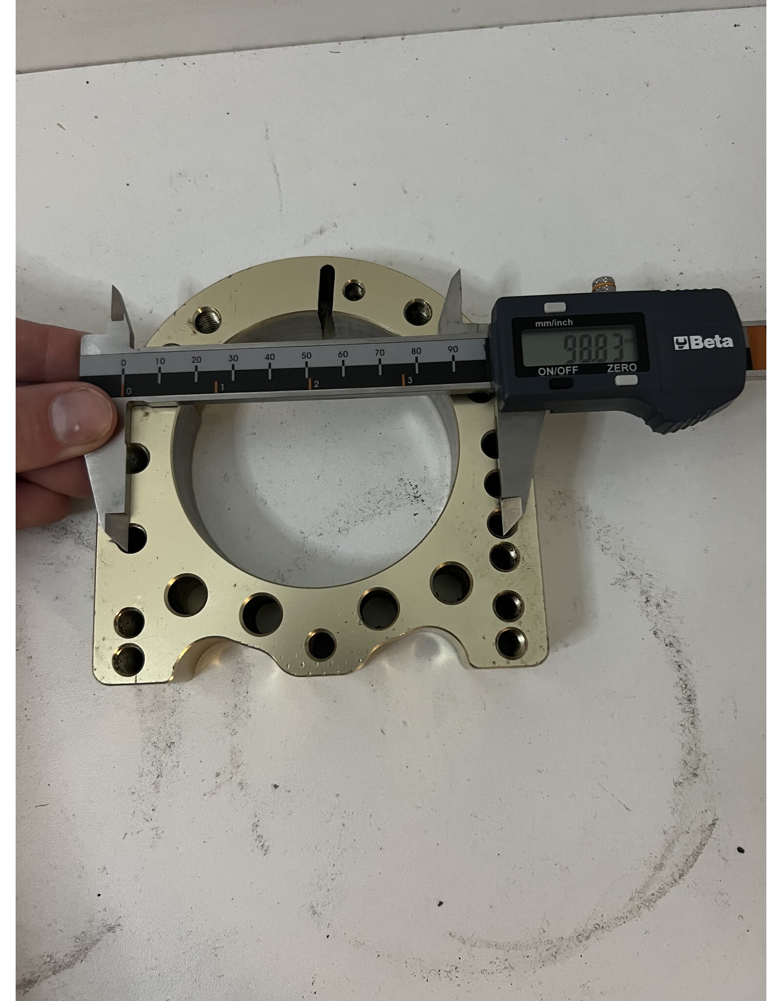 Used Haase kart bearing holder for 50MM Axle