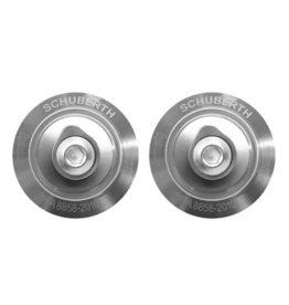 Schuberth Schuberth Hans clips zilver met logo