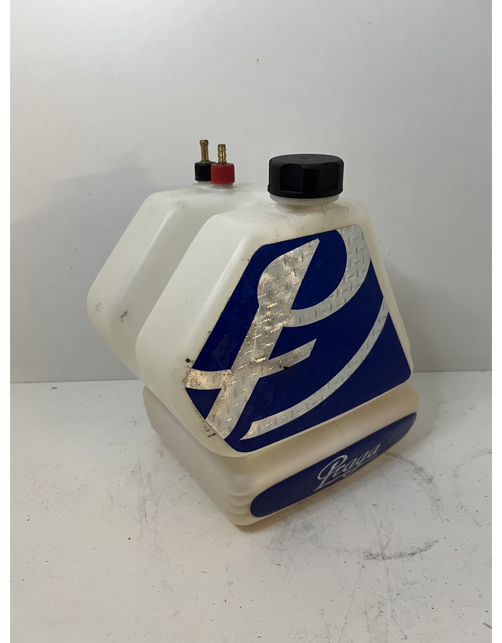 Used KG Tank 8.5 Liter with Praga Stickers