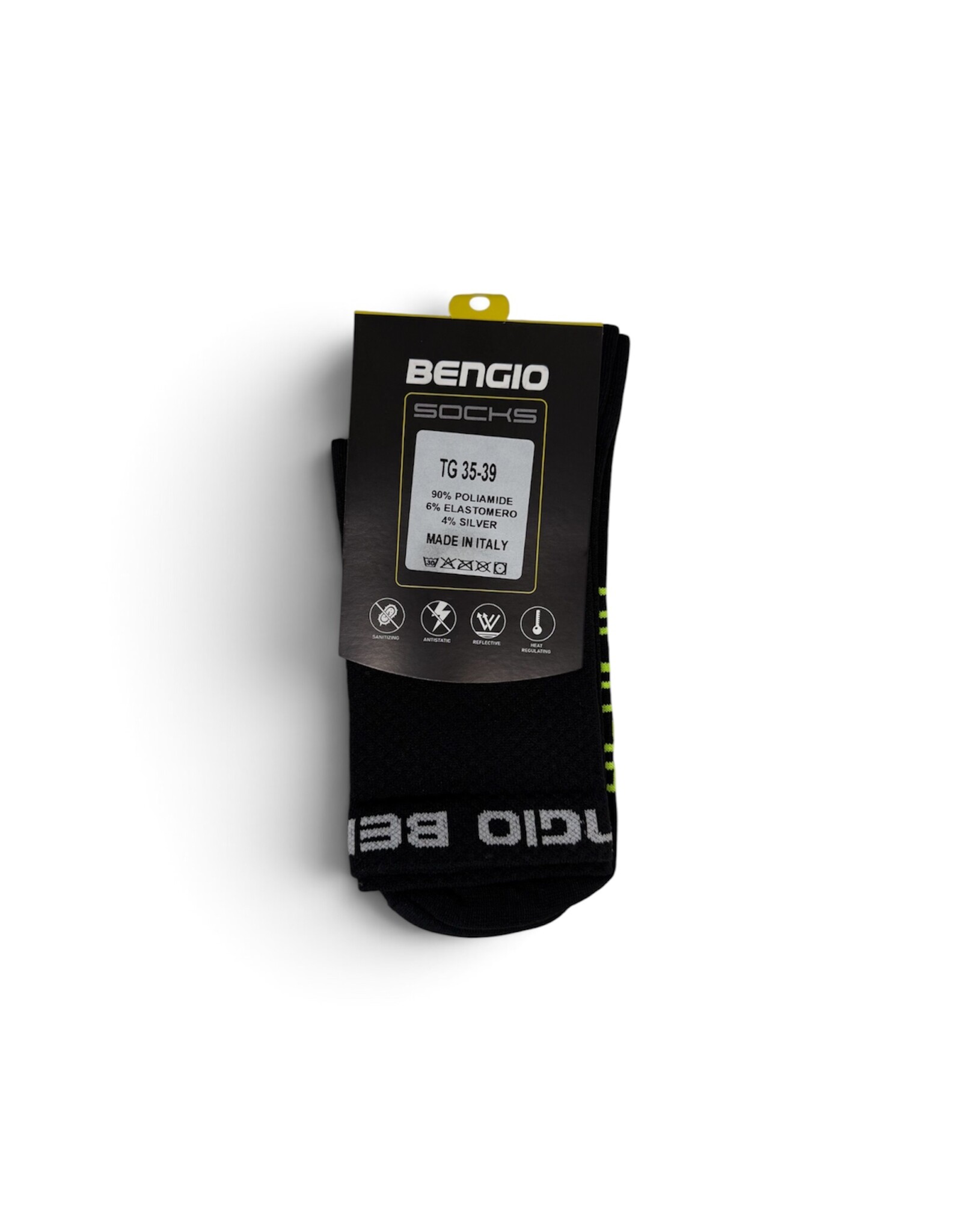 Bengio Bengio Socks Yellow - Size 35-39