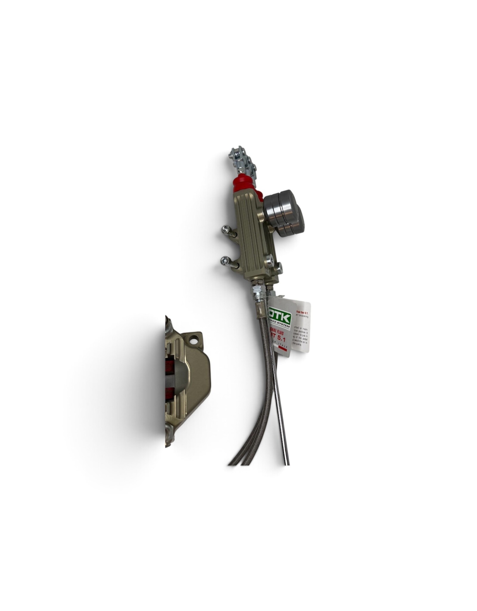 OTK OTK BWD Complete Brake System – Including 180 mm Disc for 50 mm Rear Axle