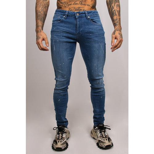 2LEGARE Paint Jeans Light Blue 2LEGARE Paint Jeans Light Blue