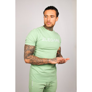 2LEGARE Embroidery T-Shirt - Light Army