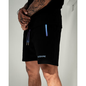 2LEGARE Neon Fade Short Black Blue/Purple