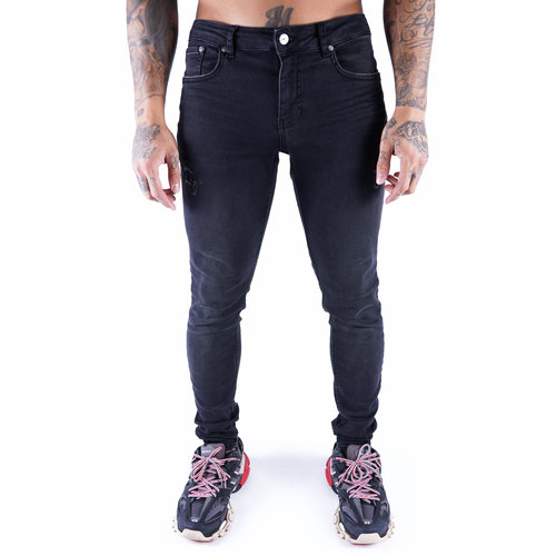 2LEGARE Noah Destroyed Jeans 102 - Black