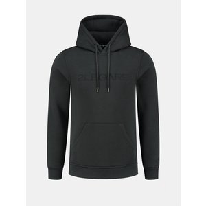 2LEGARE Logo Embroidery Hoodie - Antra/Zwart
