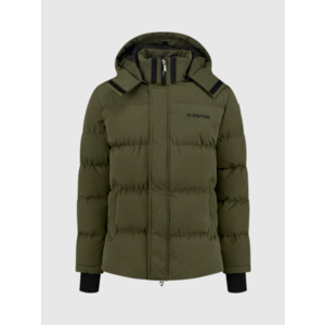 2LEGARE Puffer Jacket - Army Black