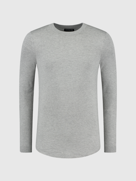 2LEGARE Crewneck Knitwear - Light Grey