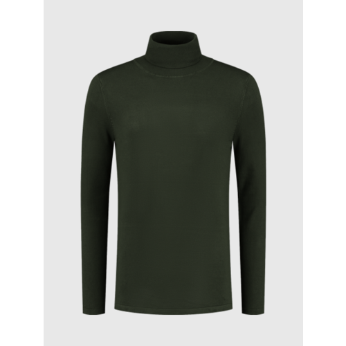 2LEGARE Turtleneck Knitwear - Army