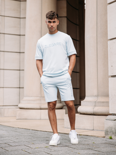 2LEGARE Basic Short - Icy Blue