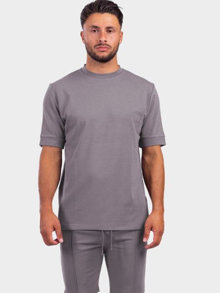 Oversized Basic T-Shirt - Steel Grey