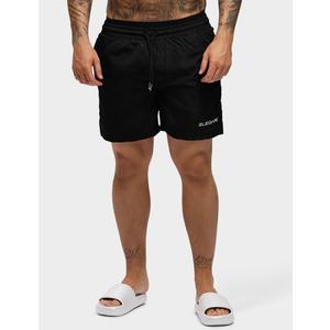 2LEGARE 2LEGARE Branded Swimshort - Black