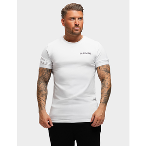 2LEGARE 2LEGARE Branded T-Shirt - White