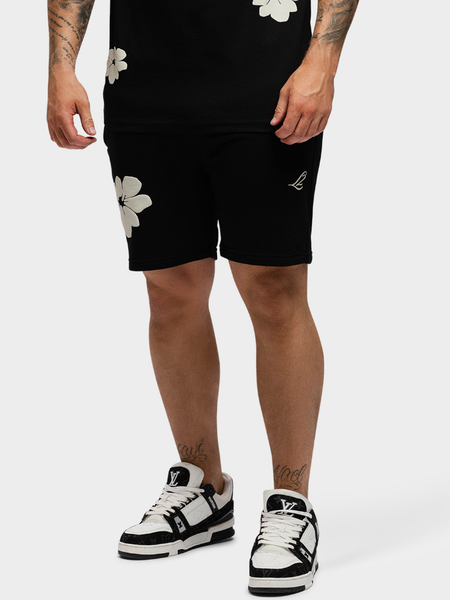 2LEGARE Flower Short - Black/White