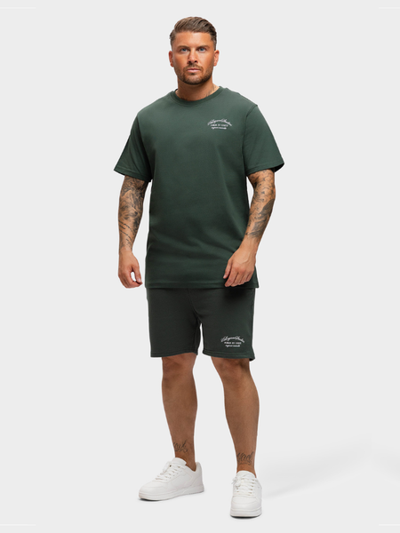 2LEGARE 2LEGARE Force Et Unite T-Shirt - Green